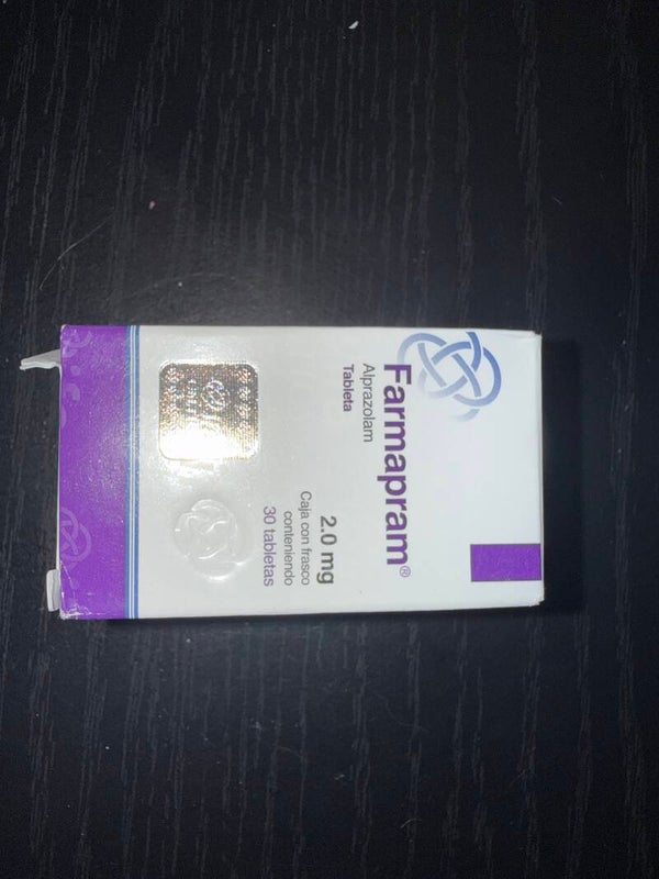 Farmapram (Allrazzolam) 2 mg 30 count sealed glass bottle