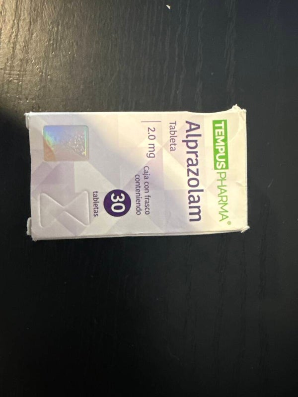 Xanax ( Alprazolam) 30 count sealed glass bottles