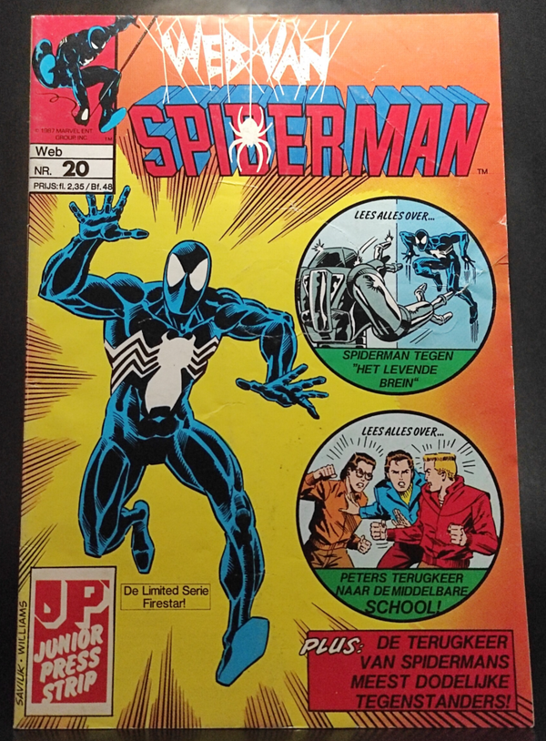 #20 Spiderman tegen het levende brein