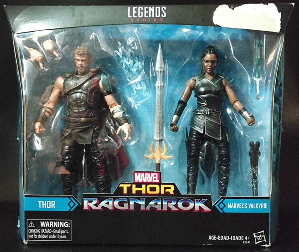 Hasbro Marvel Legends Thor Ragnarok Movie 2-Pack Thor and Valkyrie