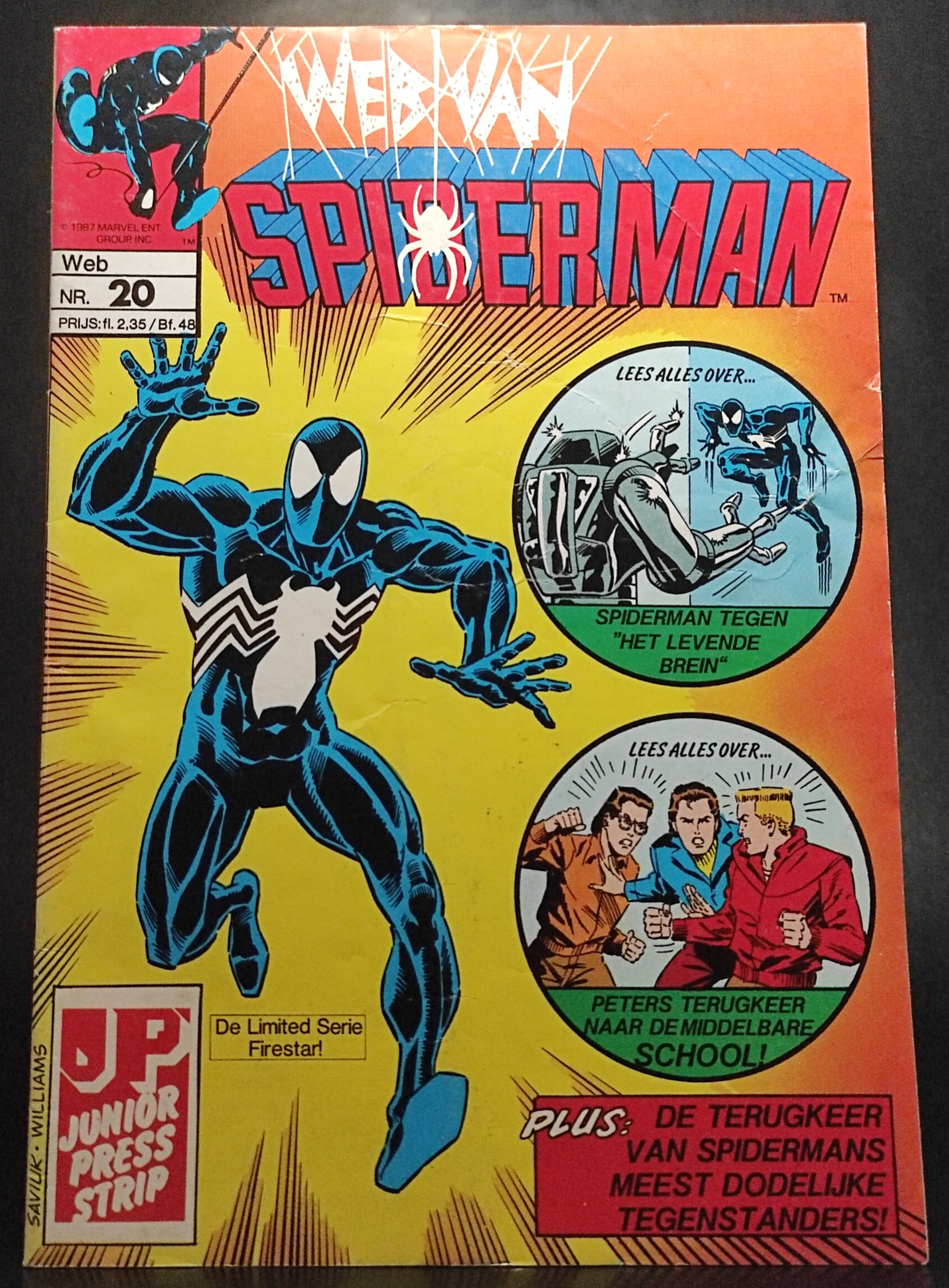 #20 Spiderman tegen het levende brein