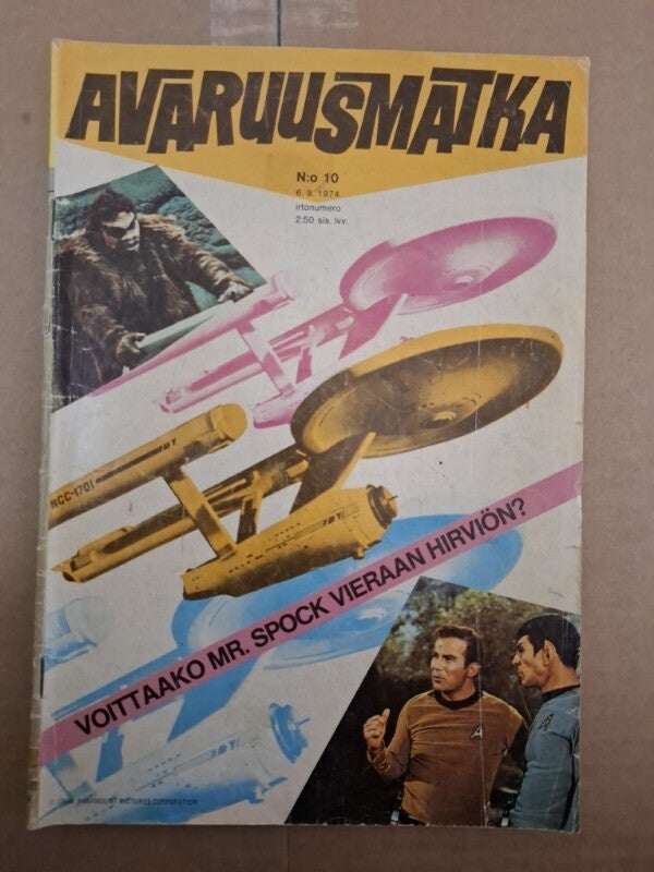 Avaruusmatka 10/1974