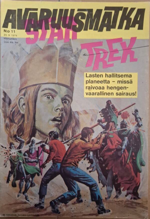 Avaruusmatka 11/1974
