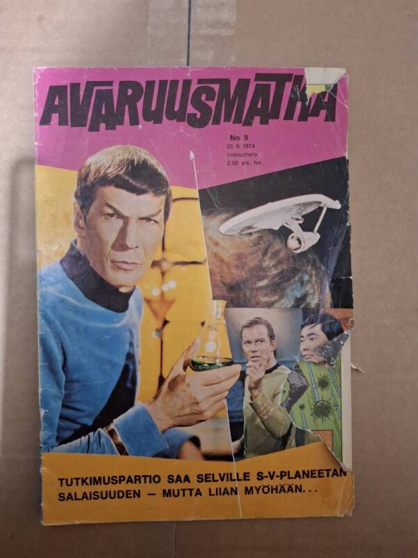 Avaruusmatka 09/1974