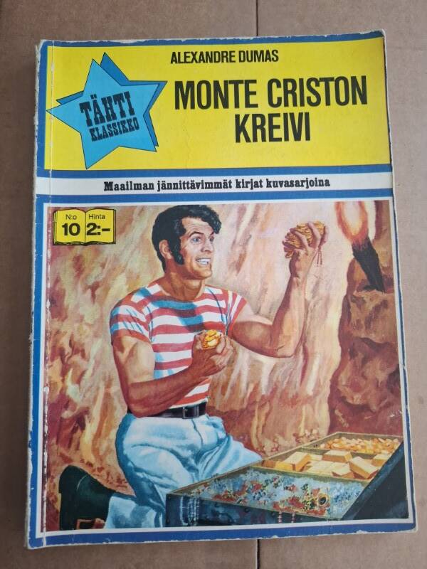 Tähtiklassikko N:o 10 Monte Criston kreivi