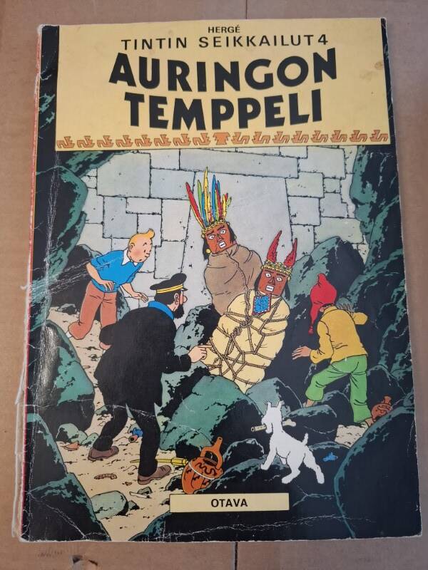 Tintin seikkailut 4 Auringon temppeli 1.p