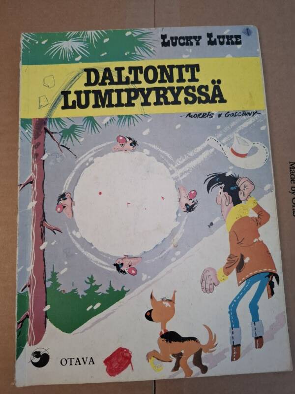 Lucky Luke Daltonit lumipyryssä