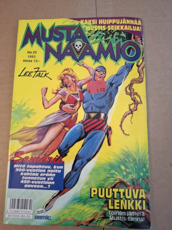 Mustanaamio 25/1993