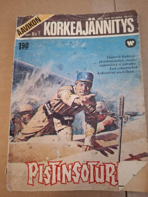 Aavikon korkeajännitys 07/1974