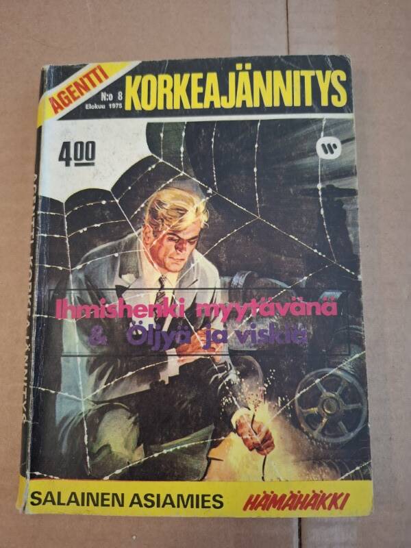 Agentti Korkeajännitys 08/1975