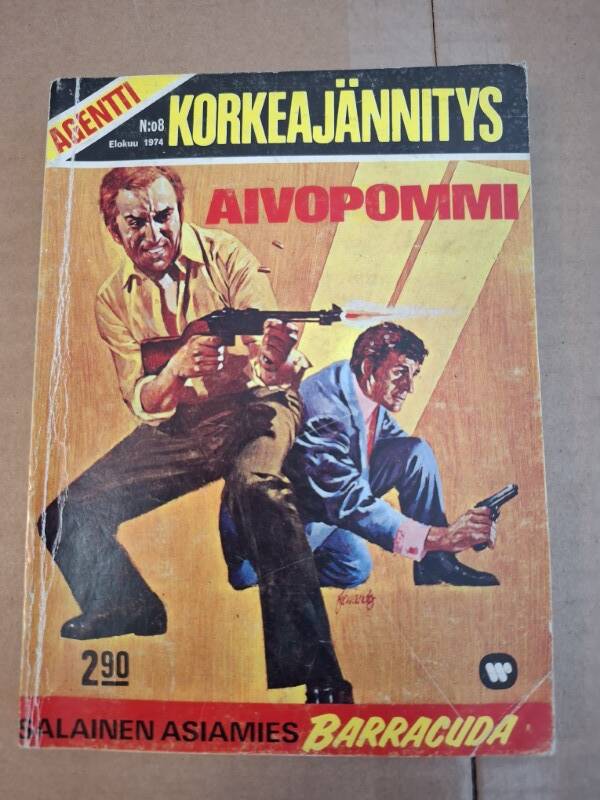 Agentti Korkeajännitys 08/1974