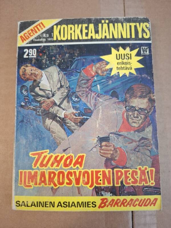 Agentti Korkeajännitys 01/1973