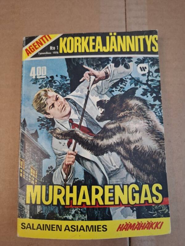 Agentti Korkeajännitys 01/1976