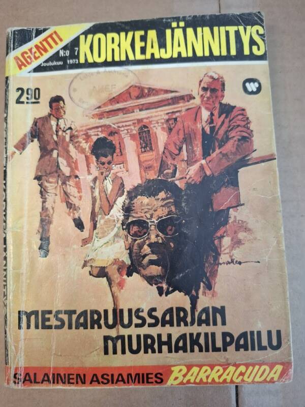 Agentti Korkeajännitys 07/1973