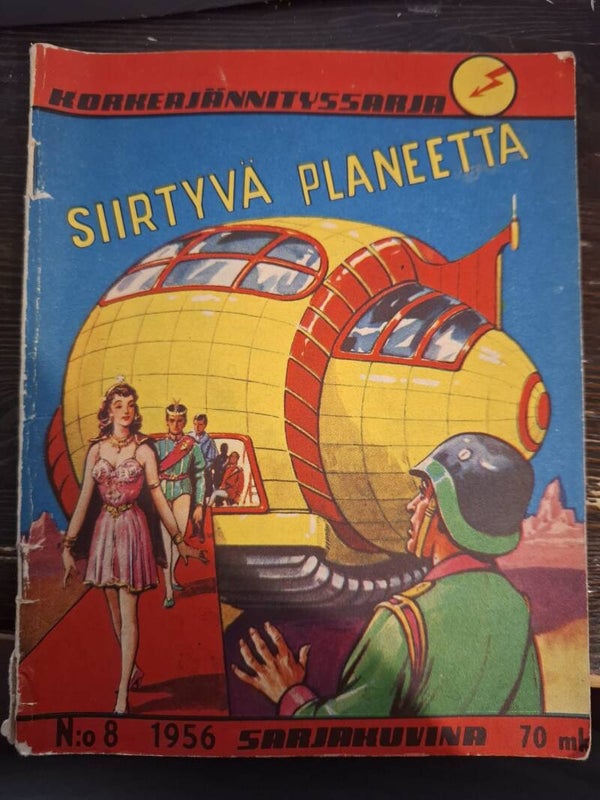 Korkeajännitysarja 08 / 1956 Rick Raandom Kadonneet kruununjalokivet