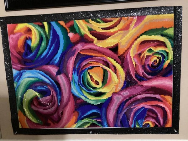Rainbow Roses