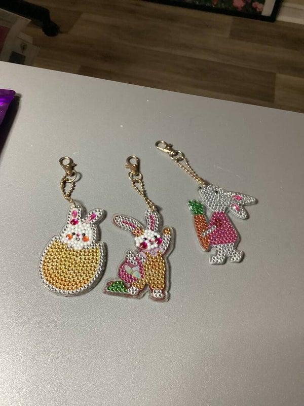 Easter keychains