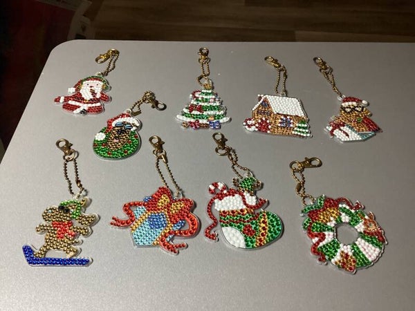 10 christmas ornaments set 3