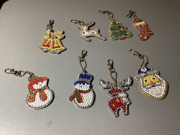 Double sided Christmas ornaments