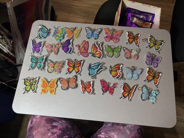 Butterfly keychains