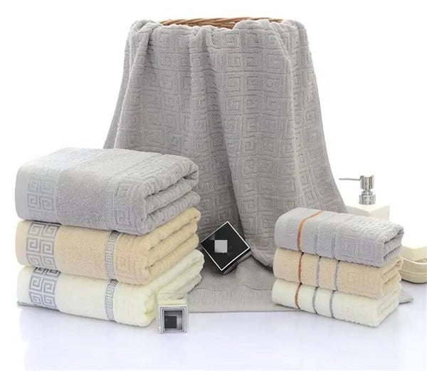Wall Grid plush towels