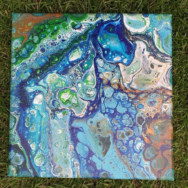 FA01 - Flow art afmeting 20 x 20cm