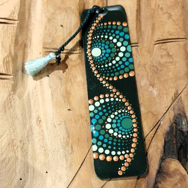 Boekenlegger dotpainting