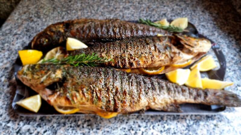 Brancin na žaru - recept Kulinastično