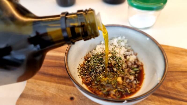 Nadevane Portobello gobe na žaru - recept Kulinastično