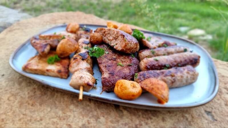 Mešano meso na žaru - recept Kulinastično