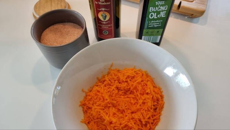 Korenčkova solata - recept Kulinastično