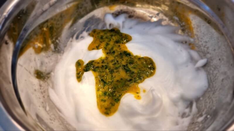 Sufle omleta s pršutom in sirom - recept Kulinastično