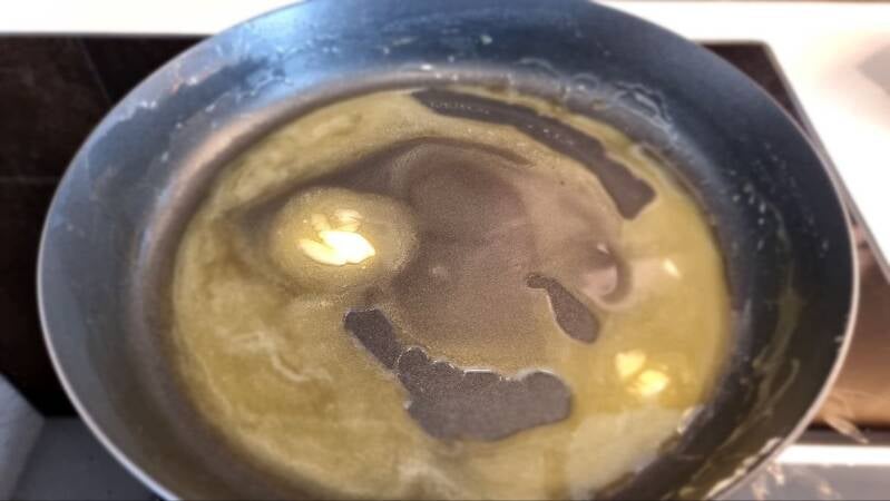 Sufle omleta s pršutom in sirom - recept Kulinastično