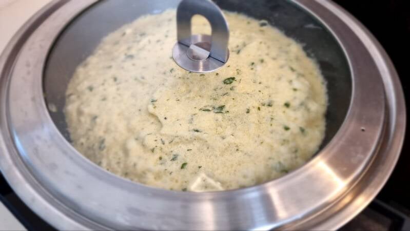 Sufle omleta s pršutom in sirom - recept Kulinastično