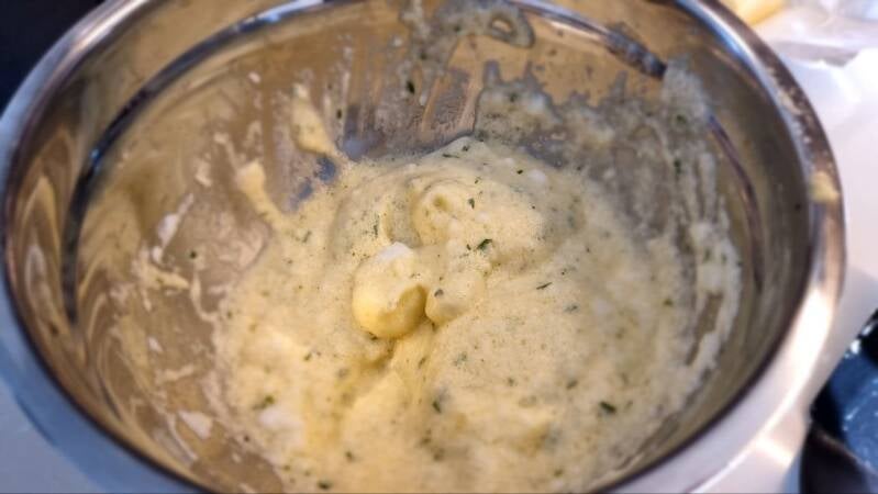 Sufle omleta s pršutom in sirom - recept Kulinastično