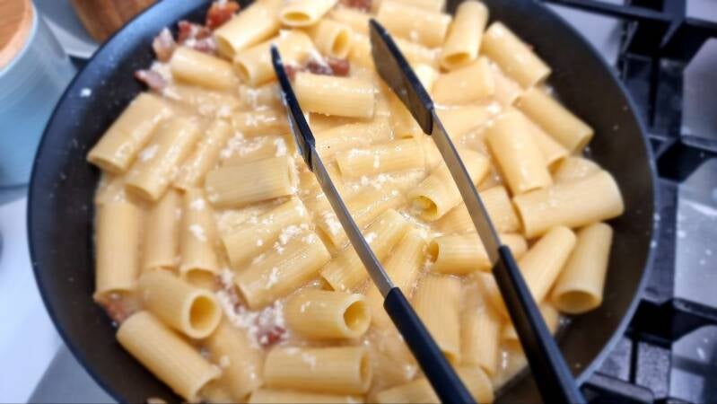 Rigatoni Carbonara - recept Kulinastično
