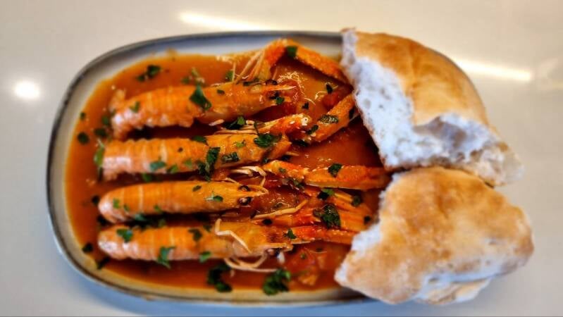 Škampi na buzaro - recept Kulinastično