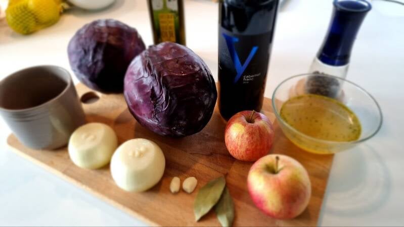 Dušeno rdeče zelje - recept Kulinastično