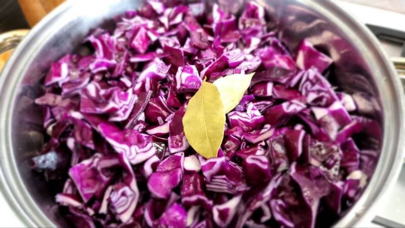 Dušeno rdeče zelje - recept Kulinastično