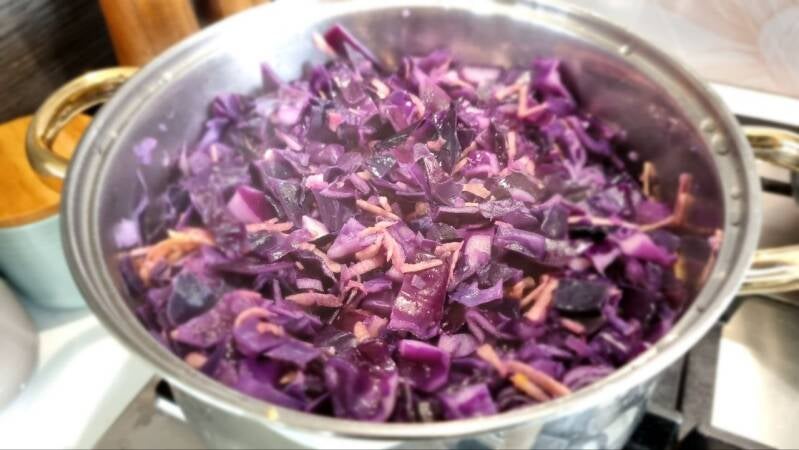 Dušeno rdeče zelje - recept Kulinastično