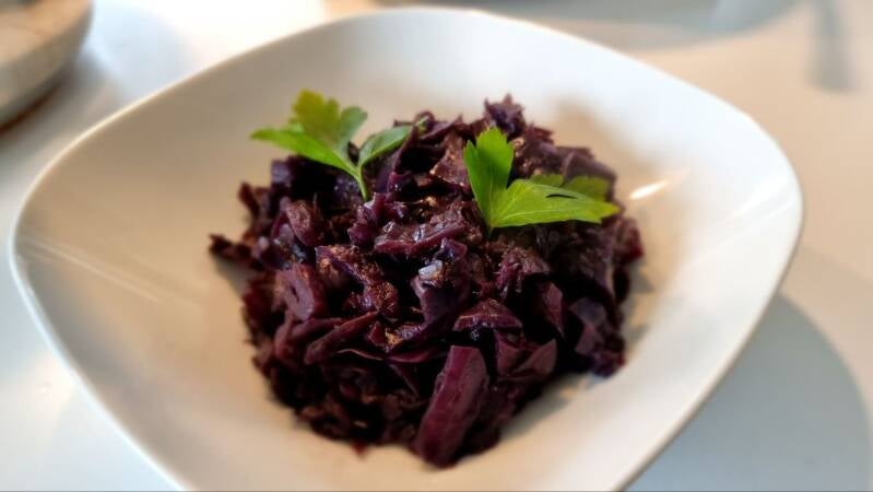 Dušeno rdeče zelje - recept Kulinastično