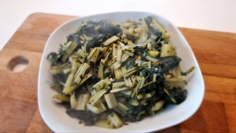 Blitva s česnom - recept Kulinastično