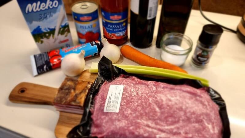Mesni ragu s panceto - recept Kulinastično