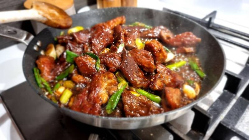 Mongolska govedina na hitro - recept Kulinastično