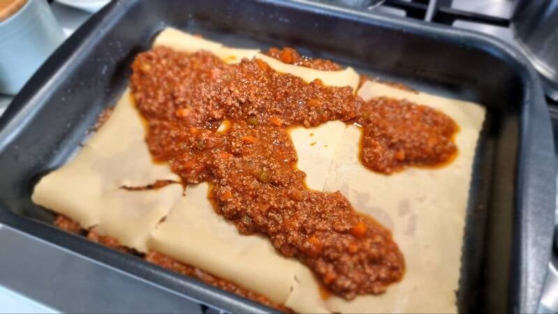 Mesna lazanja - recept Kulinastično