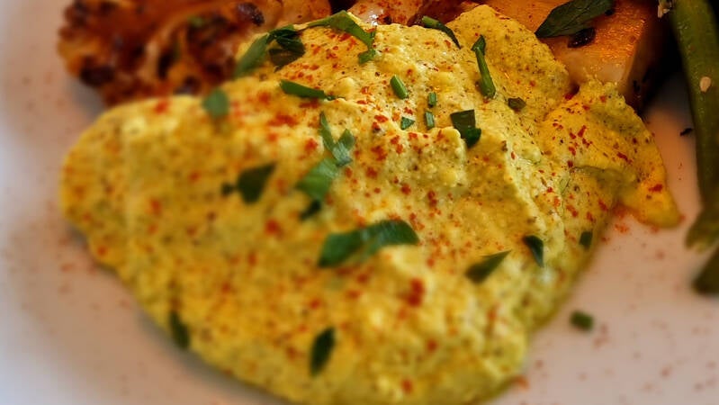 Domača kari skuta - recept Kulinastično