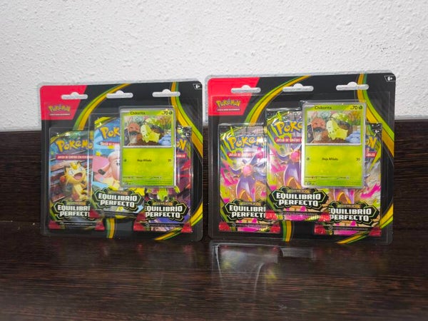 Blíster Pokémon TCG: Equilibrio Perfecto | 3 Sobres | Español
