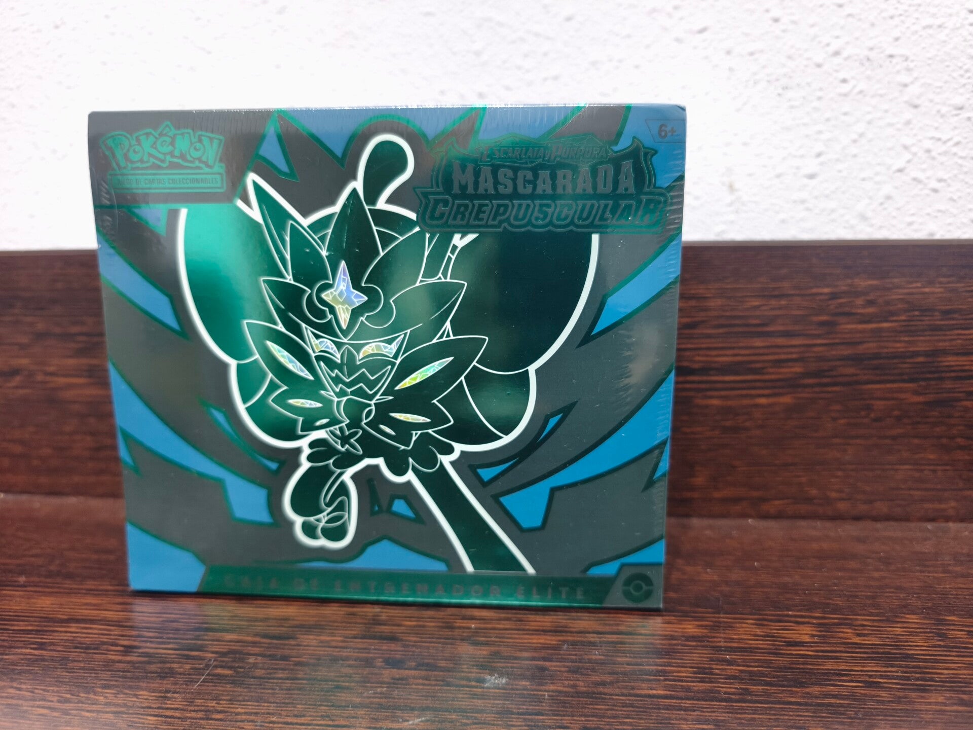 Estuche Cartas Mascarada Crepuscular Escarlata y Púrpura Pokémon Español