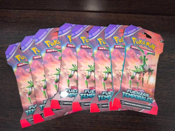 Sobre Pokémon TCG: Escarlata y Púrpura – Fuerzas Temporales