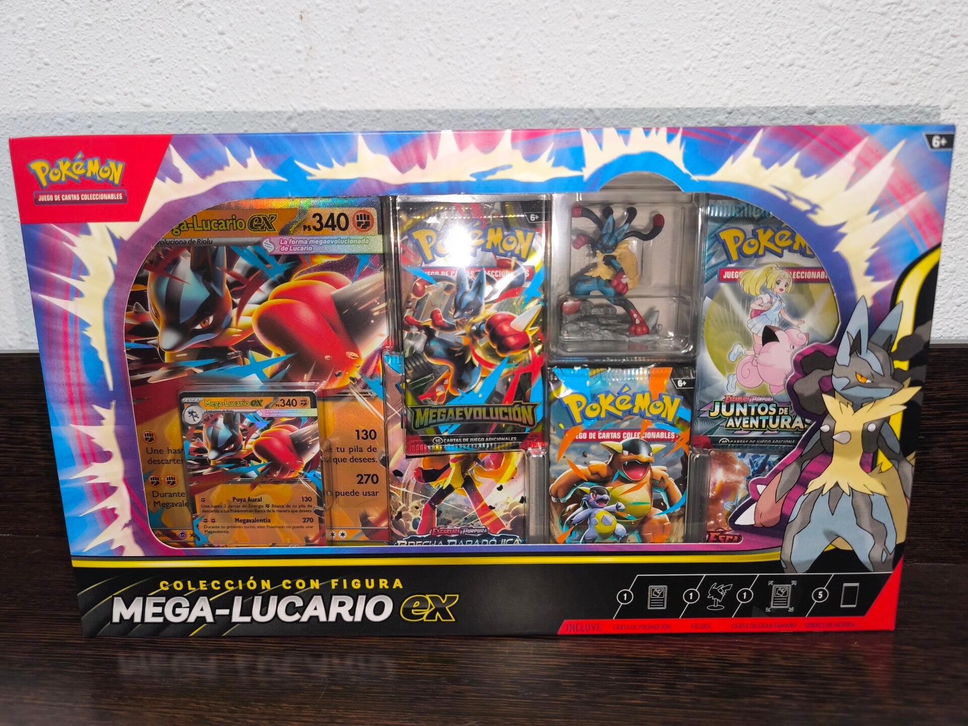 Blíster Pokémon TCG: Mega Lucario ex | Español